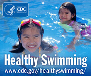 Healthy Swimming button